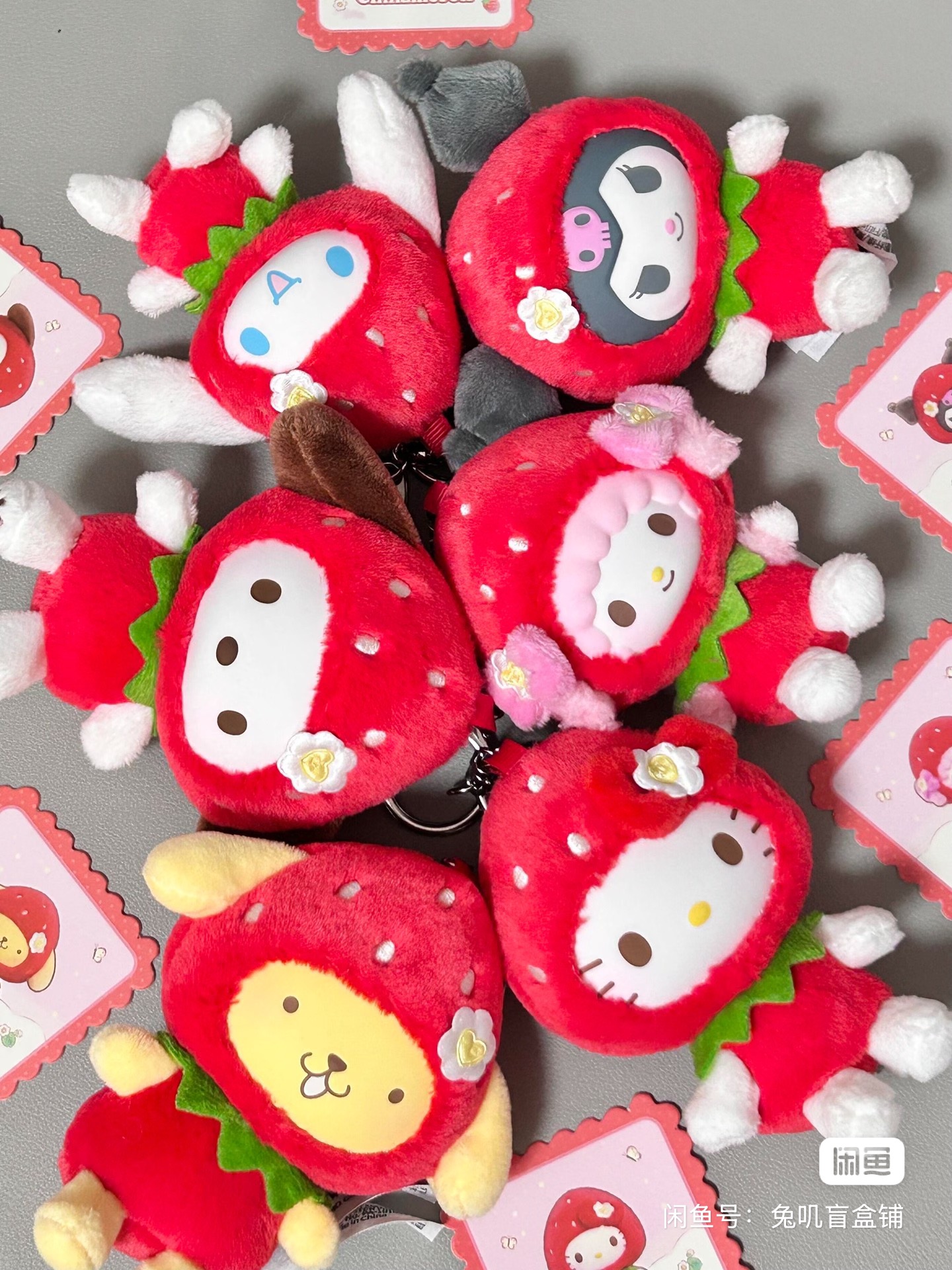 Authentic Toptoy Sanrio Strawb - مراجعة Vinyl Figure Blank وسعره