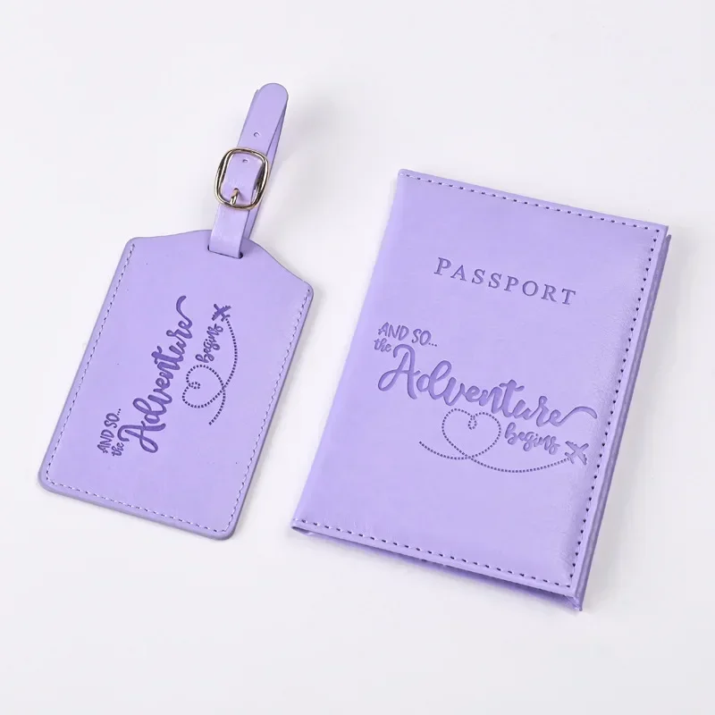 New Purple PU Leather Passport - مراجعة Card Top Loader وسعره