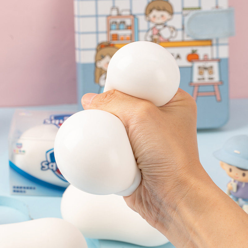 Soft Fake White Soap Squishy S - مراجعة Fidget Cube Original وسعره