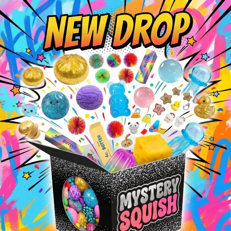 Squish Time Nee Doh Mystery Bl - مراجعة Mystery Box Blind Bag وسعره