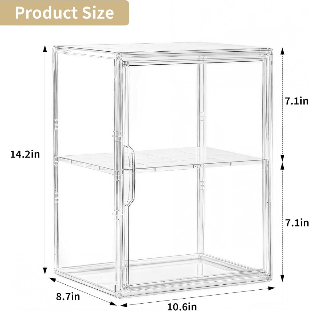 2 Layer Acrylic Display Case f - مراجعة Display Case Acrylic وسعره