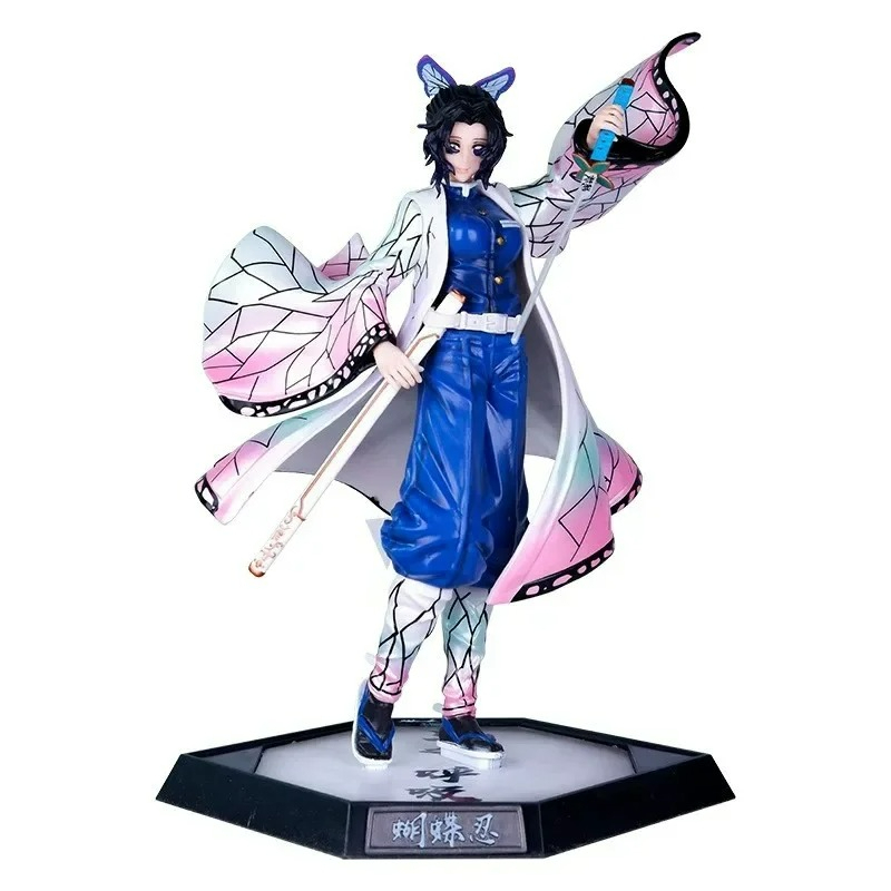 Anime Demon Slayer Kochou Shin - مراجعة Action Figure Stand وسعره