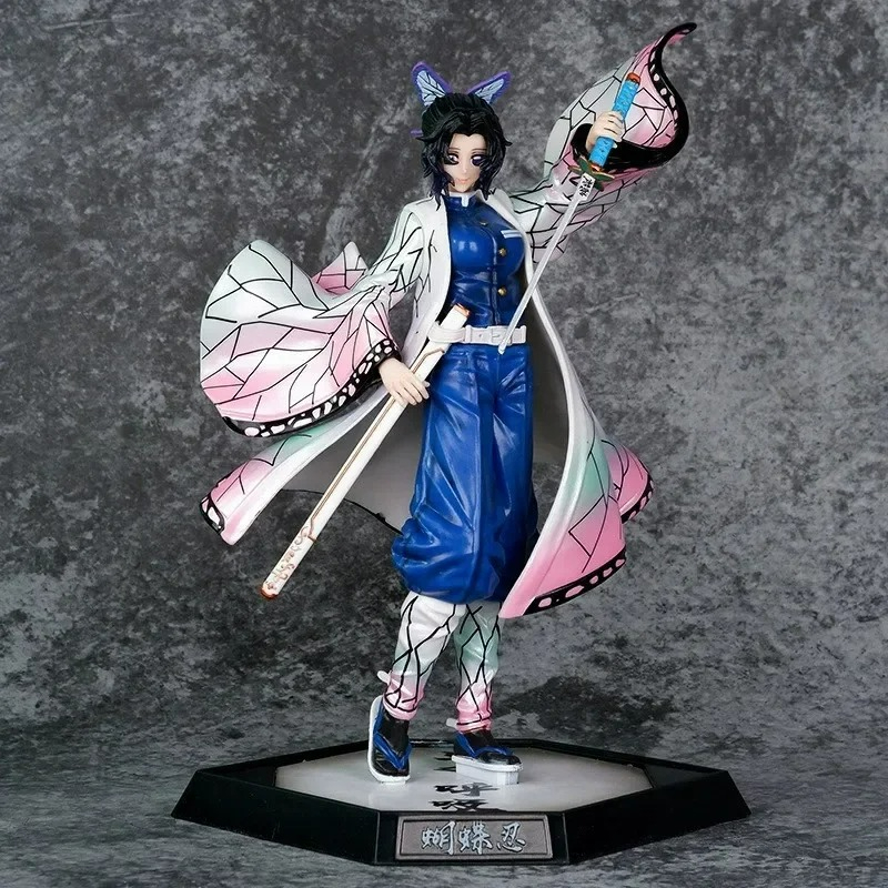 Anime Demon Slayer Kochou Shin - مراجعة Action Figure Stand وسعره
