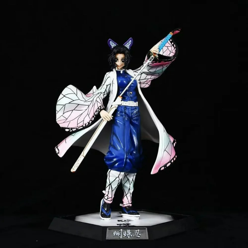 Anime Demon Slayer Kochou Shin - مراجعة Action Figure Stand وسعره