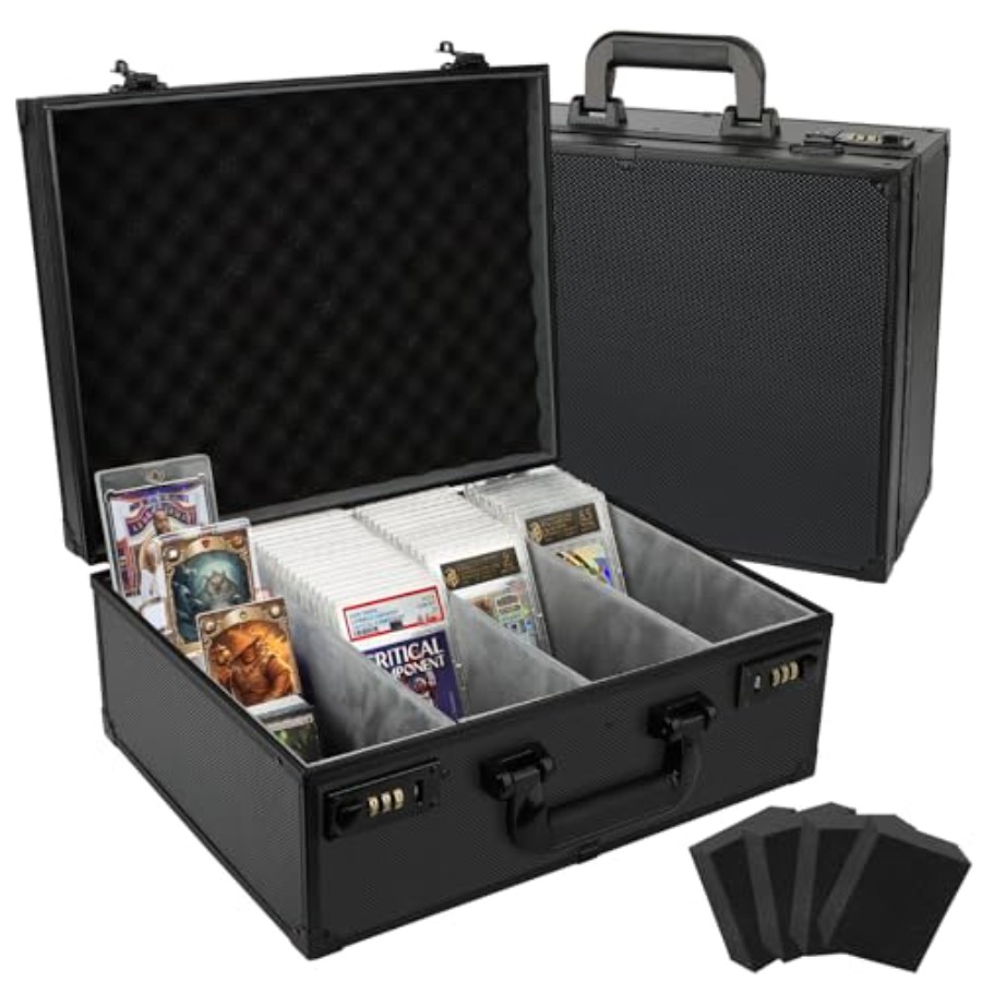 Graded Card Storage Box Holds  - مراجعة Card Top Loader وسعره