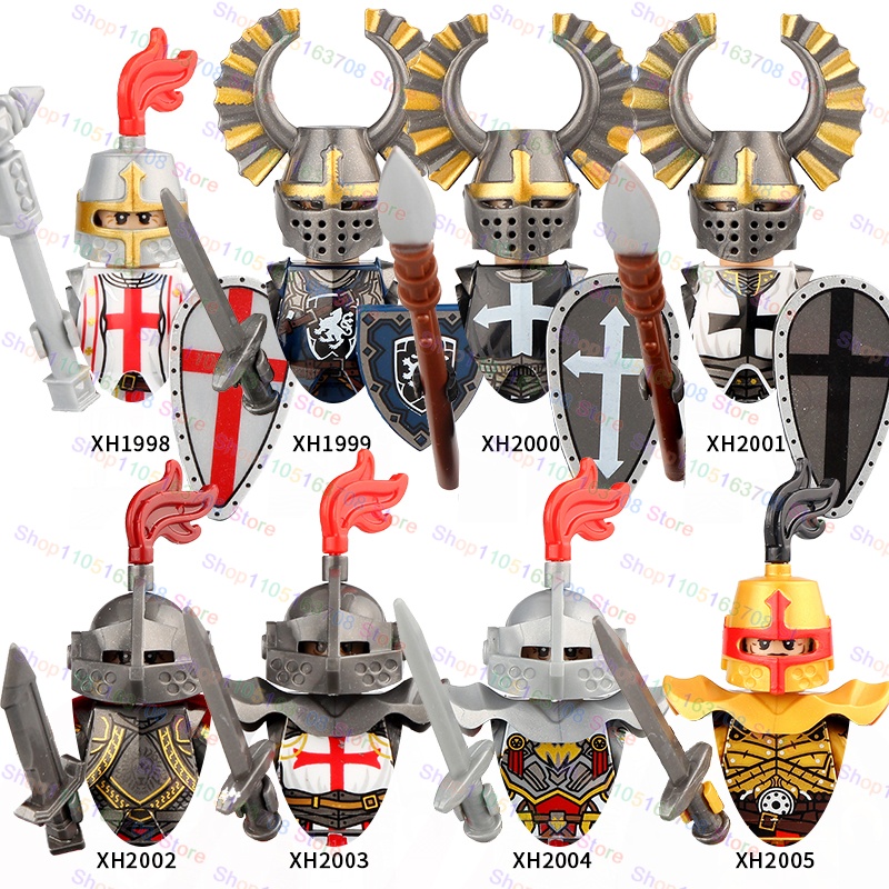 G0128 Moc Medieval Roman Centu - مراجعة Lego Minifigure Holder وسعره