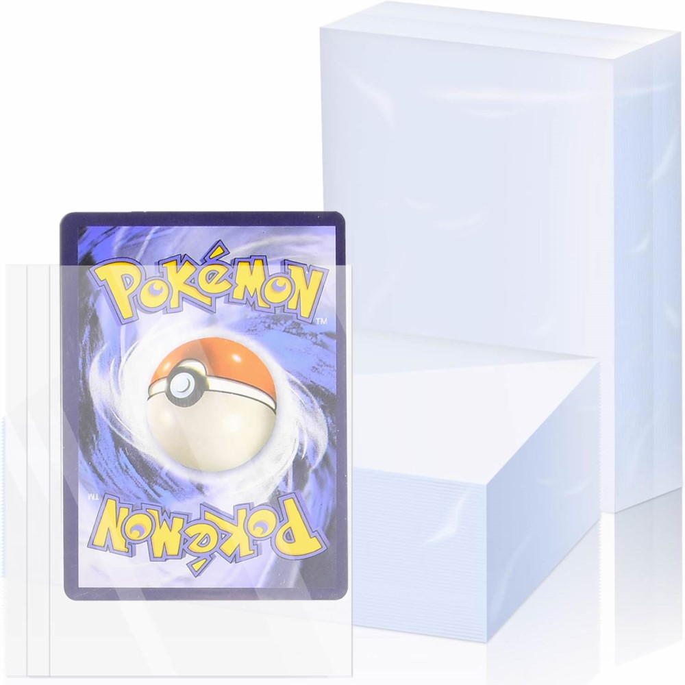 200 Pack Penny Card Sleeves Tr - مراجعة Pokemon Binder Card وسعره