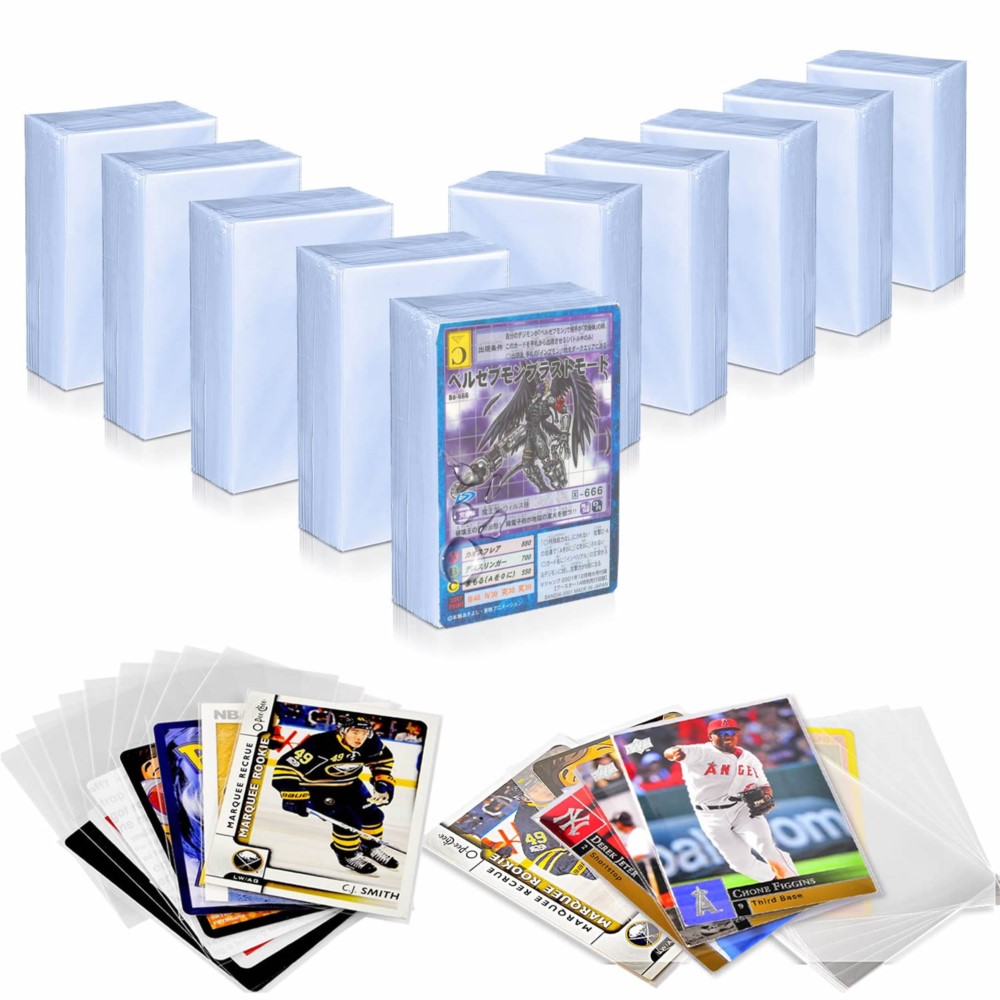 200 Pack Penny Card Sleeves Tr - مراجعة Pokemon Binder Card وسعره