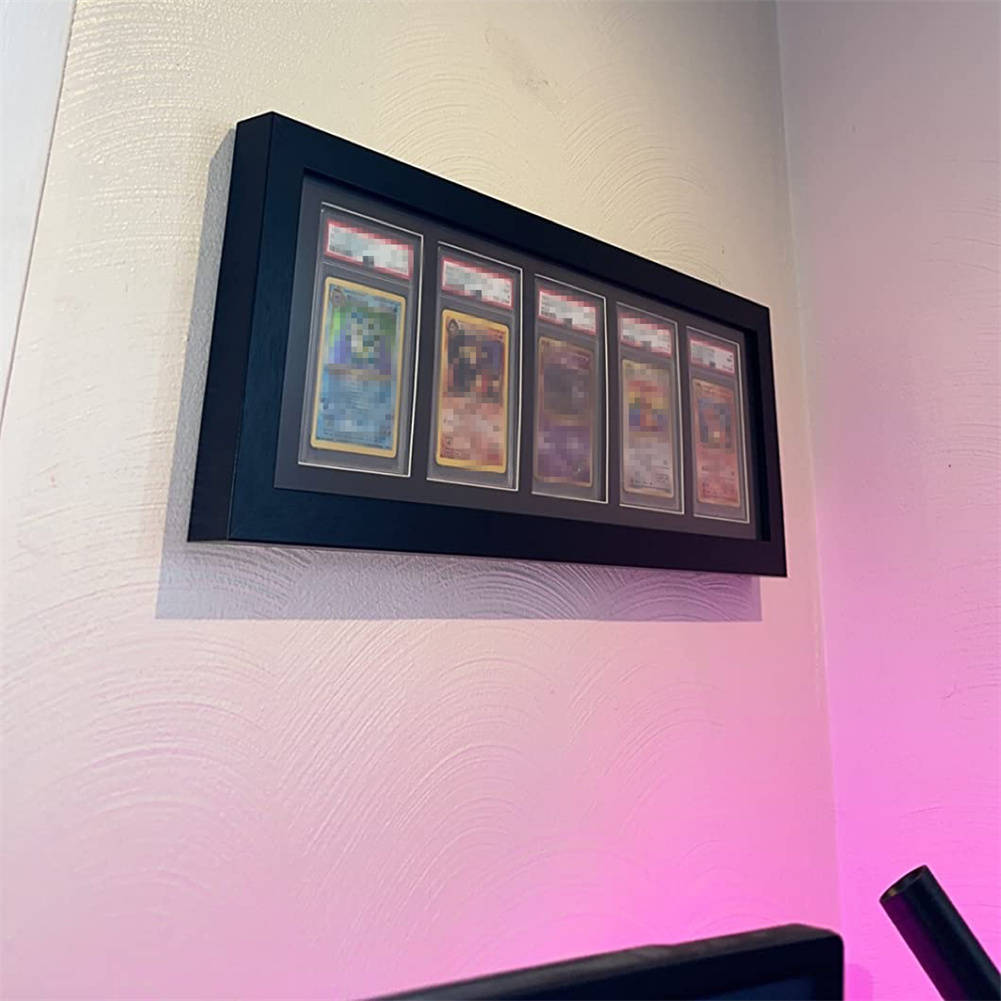 3-9 Grids Wooden Graded Sports - مراجعة Graded Card Display وسعره
