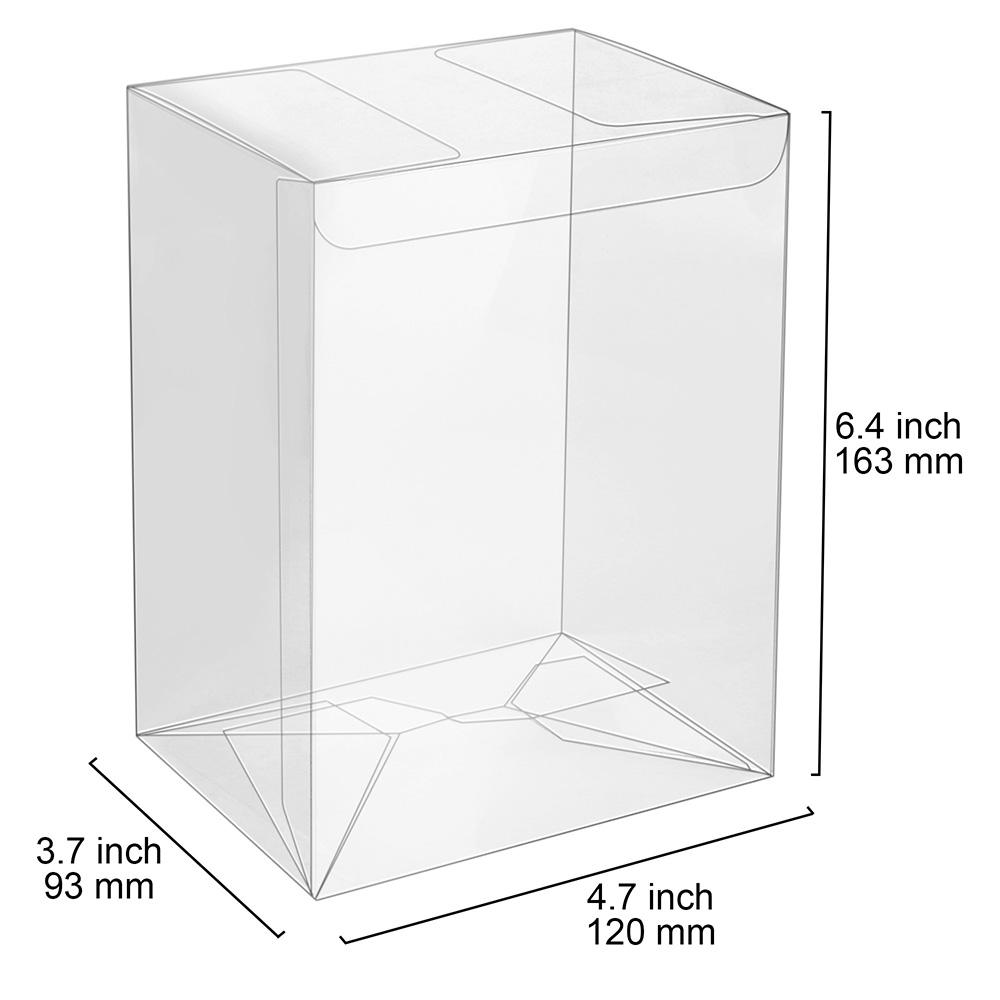 50PCS Clear Protective Box for - مراجعة Funko Pop Protector وسعره