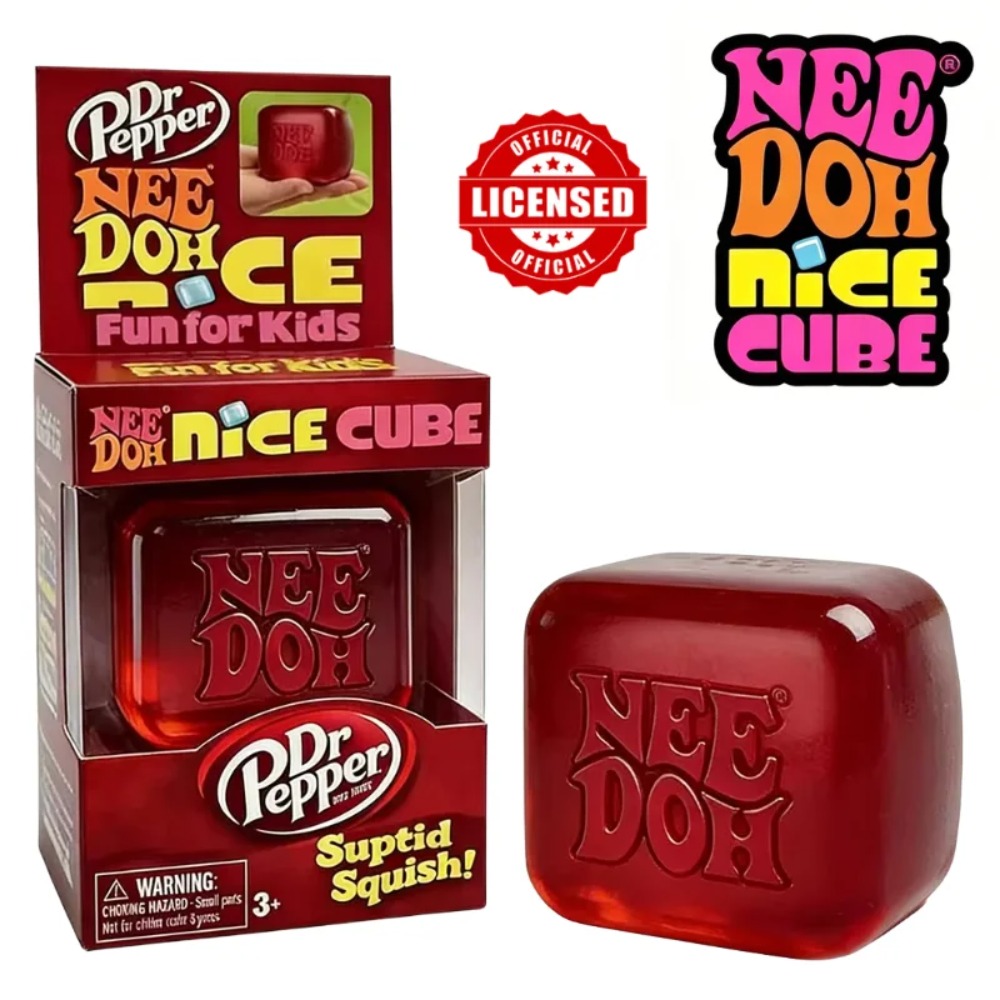 Dr Pepper x NeeDoh Nice Cube S - مراجعة Fidget Cube Original وسعره