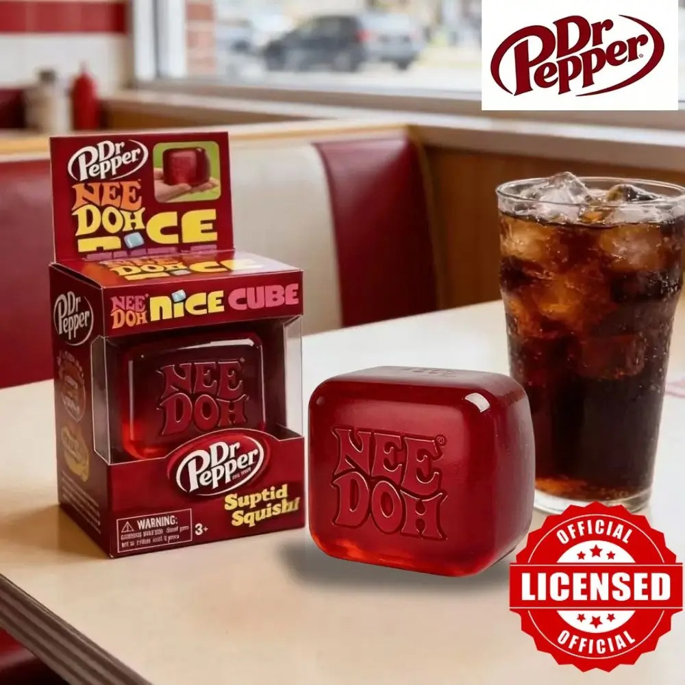Dr Pepper x NeeDoh Nice Cube S - مراجعة Fidget Cube Original وسعره