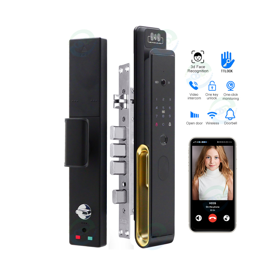 WiFi Video Intercom Face Door  - مراجعة Graded Card Display وسعره