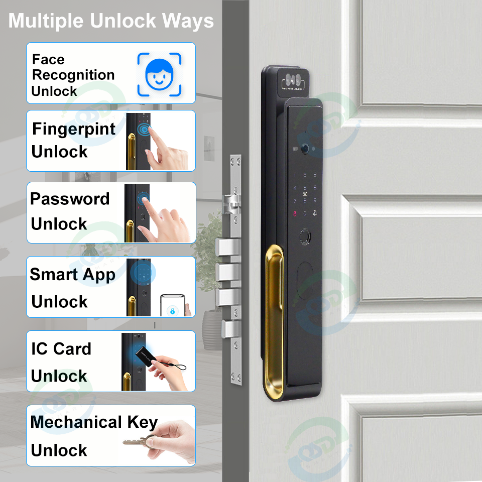 WiFi Video Intercom Face Door  - مراجعة Graded Card Display وسعره