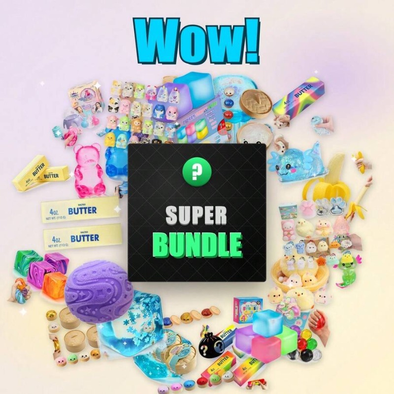 Holiday Squishy Mystery Blind  - مراجعة Mystery Box Blind Bag وسعره