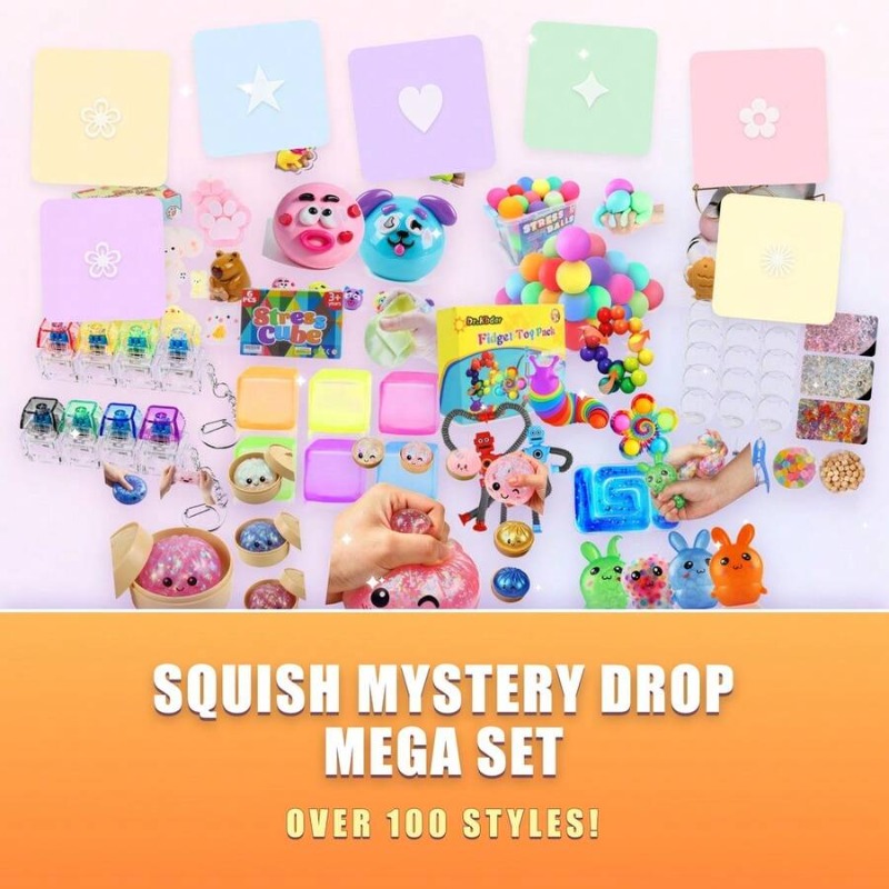 Holiday Squishy Mystery Blind  - مراجعة Mystery Box Blind Bag وسعره