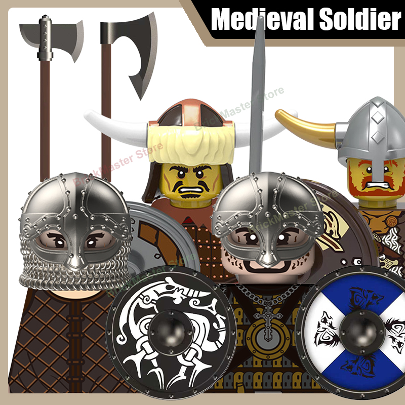 Medieval Military Viking Warri - مراجعة Lego Minifigure Holder وسعره