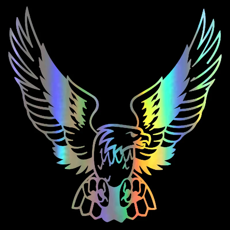 3D Car Sticker Fashion Eagle o - مراجعة Vinyl Figure Blank وسعره