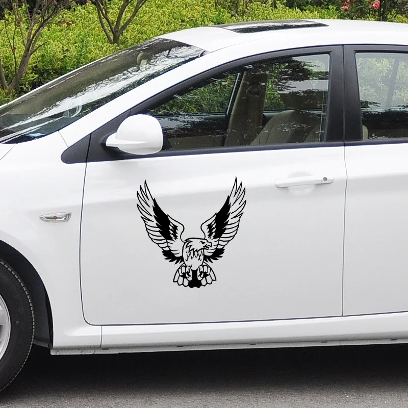 3D Car Sticker Fashion Eagle o - مراجعة Vinyl Figure Blank وسعره