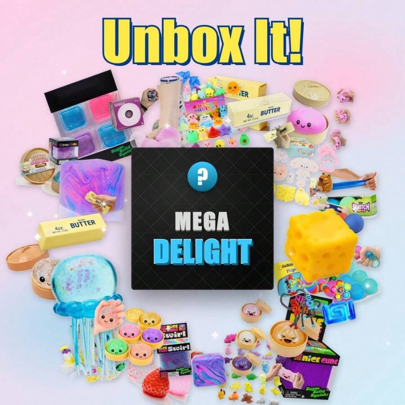 Funny Mix Squishy Blind Box, R - مراجعة Mystery Box Blind Bag وسعره