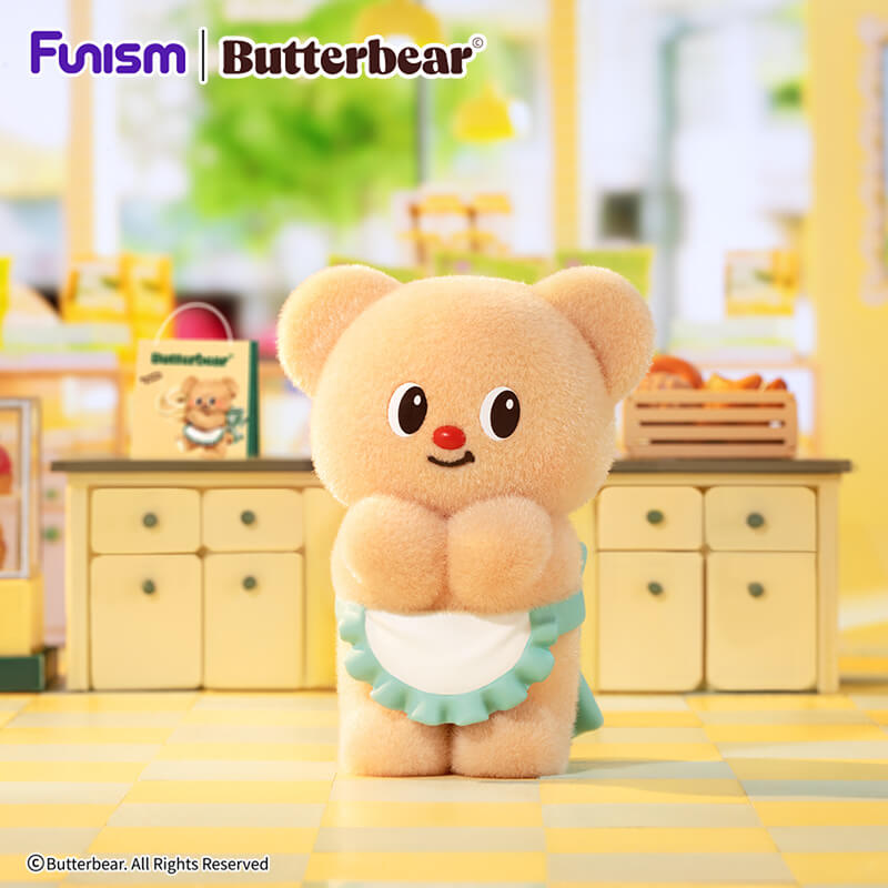 FUNISM Butterbear Happy Day Se - مراجعة Vinyl Figure Blank وسعره