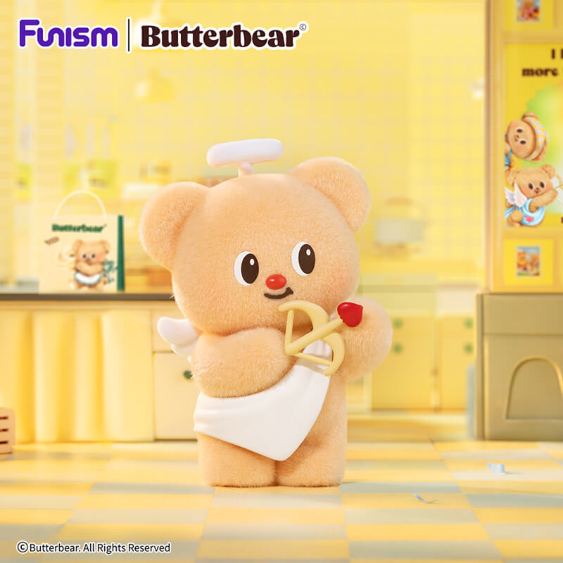 FUNISM Butterbear Happy Day Se - مراجعة Vinyl Figure Blank وسعره