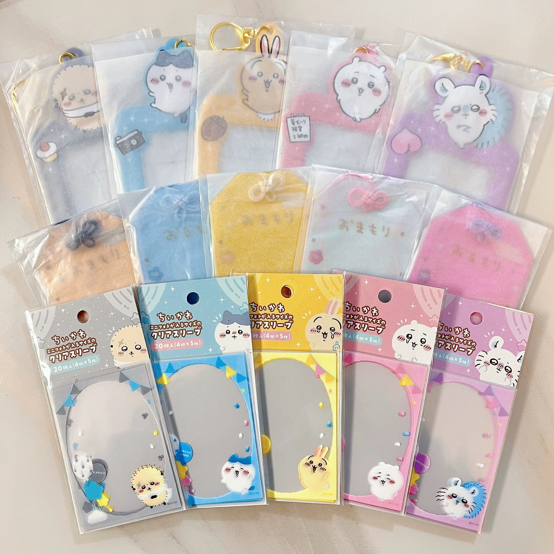 yiji Usagi Hachiware Momonga C - مراجعة Card Penny Sleeve وسعره