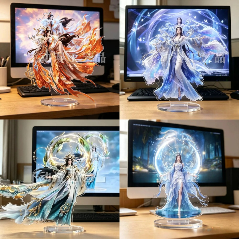 New Anime Wan Mei Shi Jie Acti - مراجعة Action Figure Stand وسعره