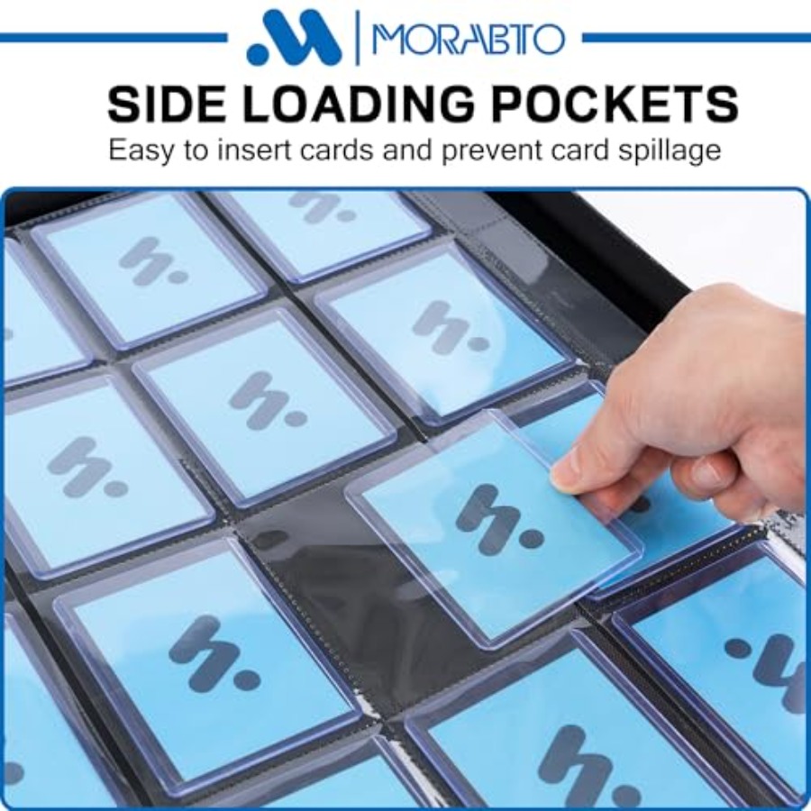 Toploader Binder Holds 640 Top - مراجعة Card Top Loader وسعره