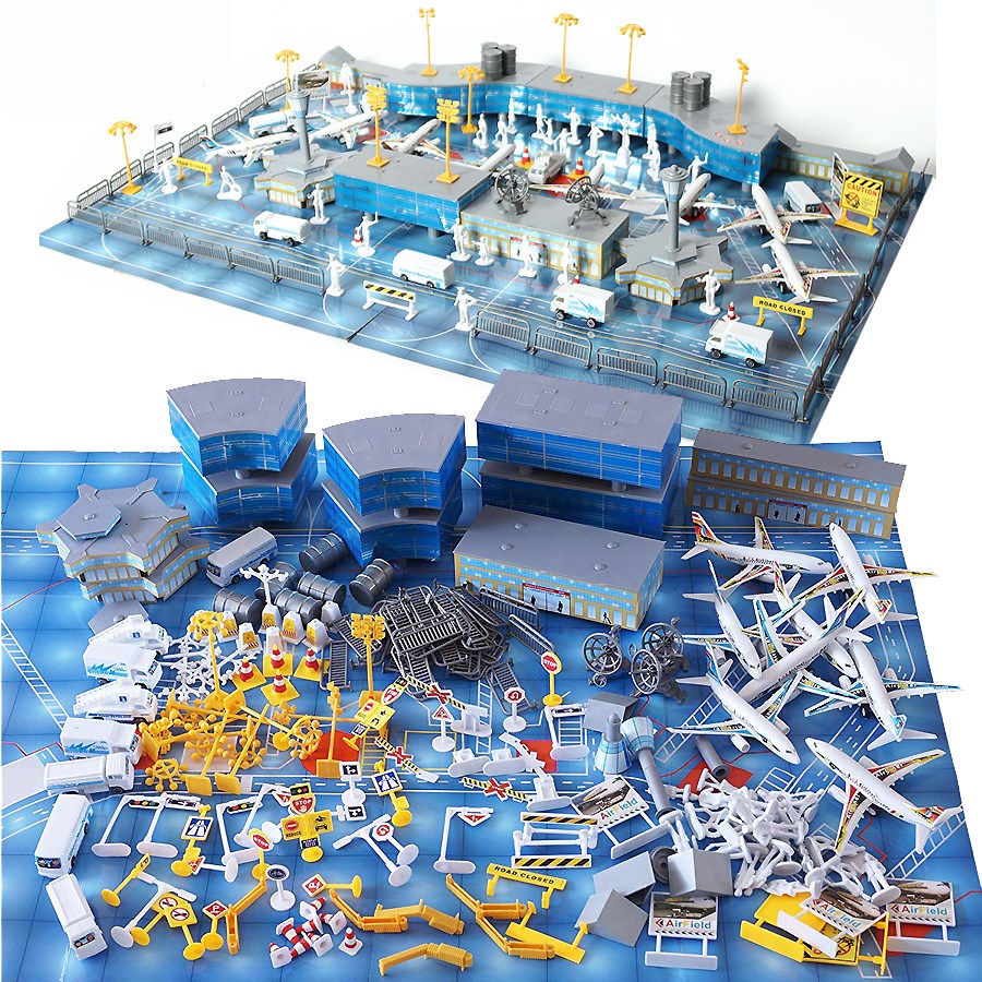 200Pcs Aircraft Airports Model - مراجعة Model Airplane Plastic وسعره