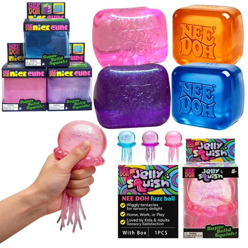 Schylling Nice Cube Series & J - مراجعة Fidget Cube Original وسعره